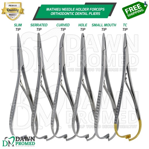 Mathieu needle holder forceps - needle,